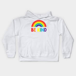 Be Kind Rainbow Kids Hoodie